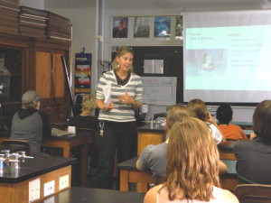 Creative Talent In Room 317: New Science Teacher Marcy Has A Past With Art