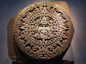 The Mayan Calendar artifact found in Guatemala that tells us the "end date." 
