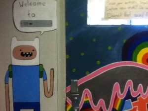 Behind the Adventure Time Mural