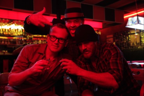Peat Healy, David Koechner and Ethan Embry in E.L. Katz's "Cheap Thrills".