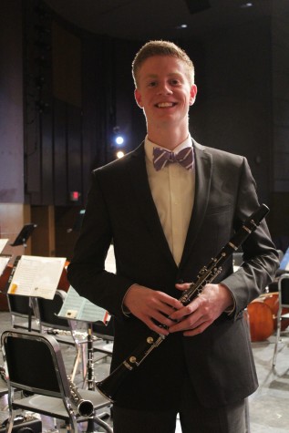 Griffin Roy, who played Gioachino Antonio Rossini’s “Introduction, Theme, and Variations” 
