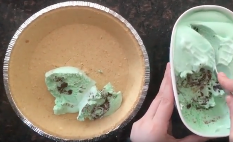 Shamrock Shake Pie
