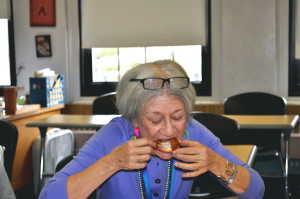Casey Vs. Judith: Who Can Eat the Most Blazin’ Wings?