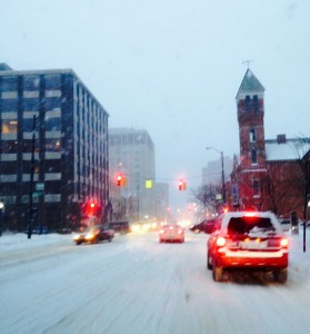 Winter Weather Hits Ann Arbor Hard