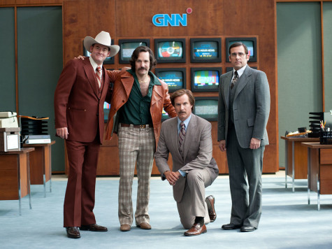 The main cast in "Anchorman 2: The Legend Continues".