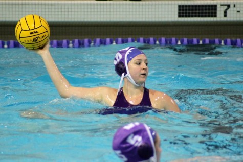 Marisa Leach passes the ball to one of her teammates during the second quarter.